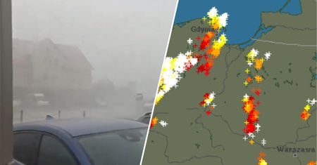 Zaczęło się. Ostrzeżenia IMGW się spełniły, są nagrania