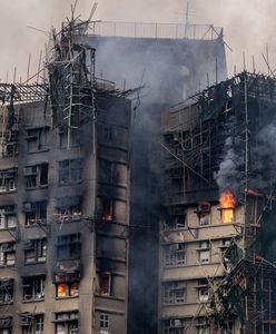 Działo się w nocy. Piekło w wieżowcach w Hongkongu. Są aresztowania