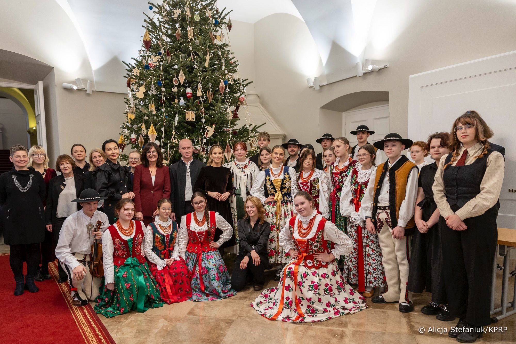 Przedświąteczne spotkanie w Pałacu Prezydenckim