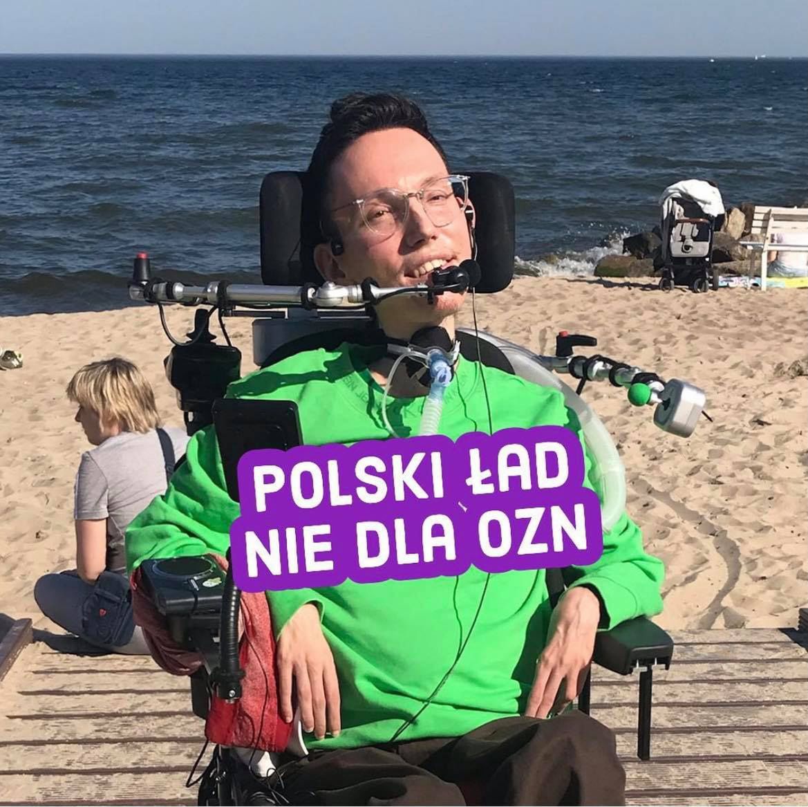 Wojtek Sawicki komentuje pominięcie osób niepełnosprawnych w Nowym Ładzie