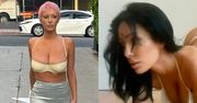 Bianca Censori NA CZWORAKACH wypina pupę "zasłoniętą" cienkim paskiem (FOTO)