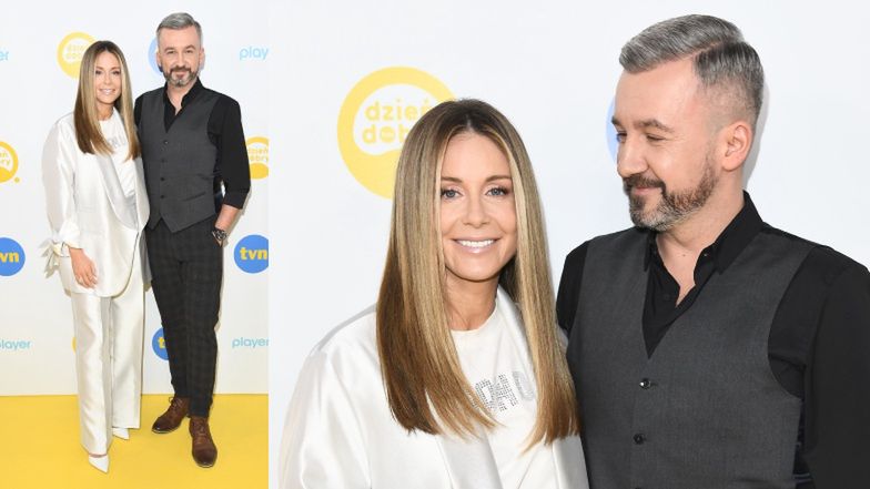 Małgorzata Rozenek i Krzysztof Skórzyński