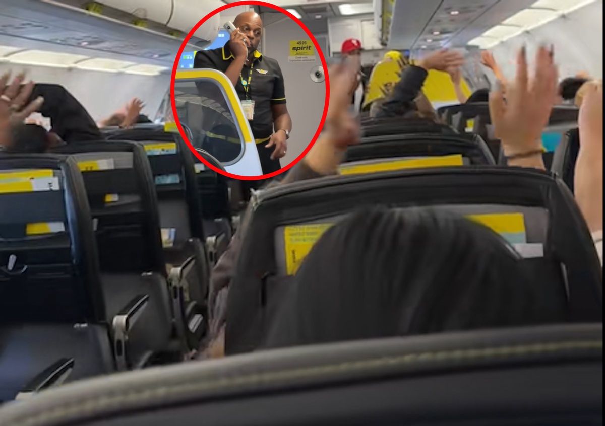 Steward rozbawił podróżnych. Wideo z TikToka podbija sieć
