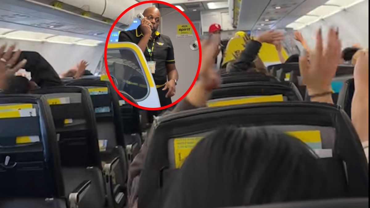 Steward rozbawił podróżnych