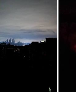 Donieck pogrążył się w ciemnościach po ataku dronów