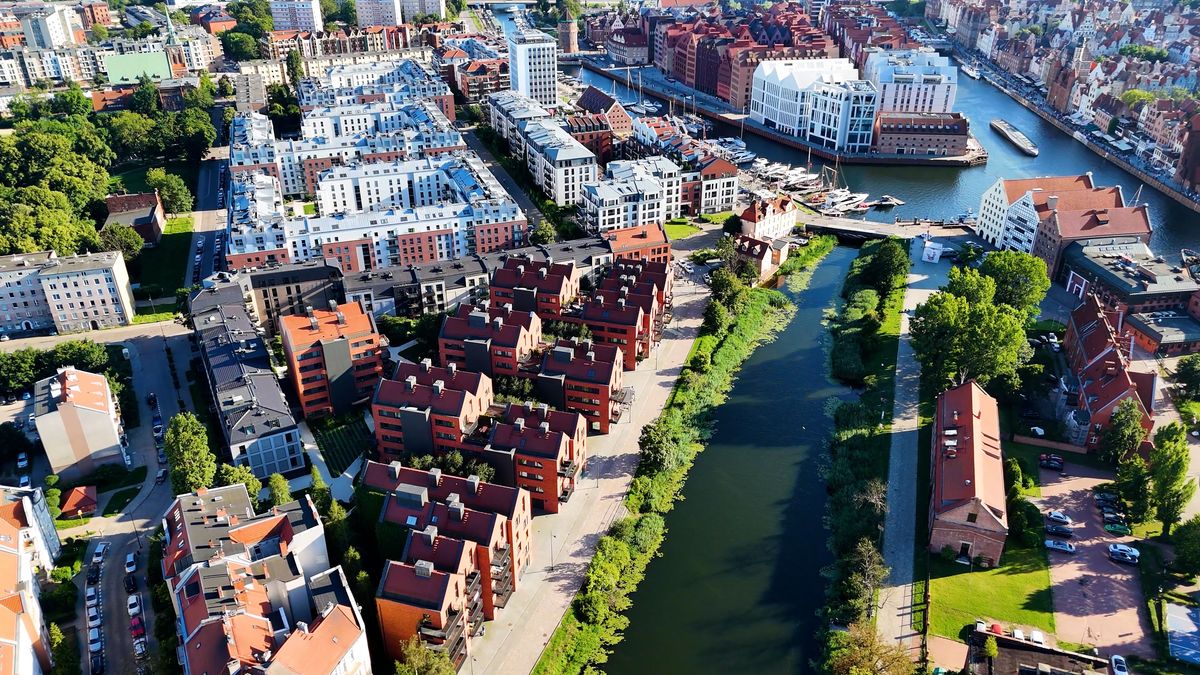 Gdańsk z lotu ptaka