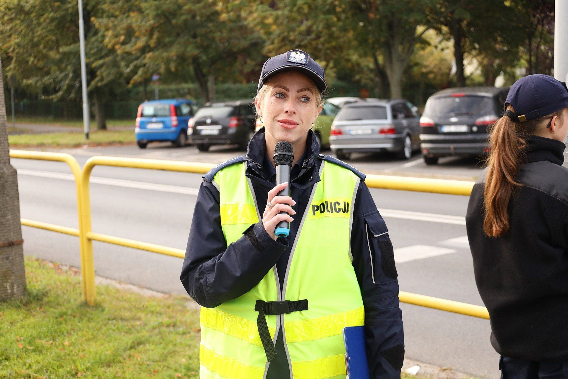 Bezpieczna droga do szkoły - akcja policjantów ze Śremu