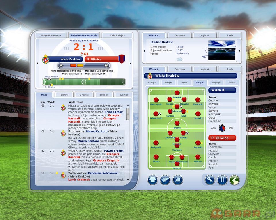 Polskie fotki z FIFA Manager 09 2