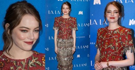 Emma Stone na premierze "La La Land"