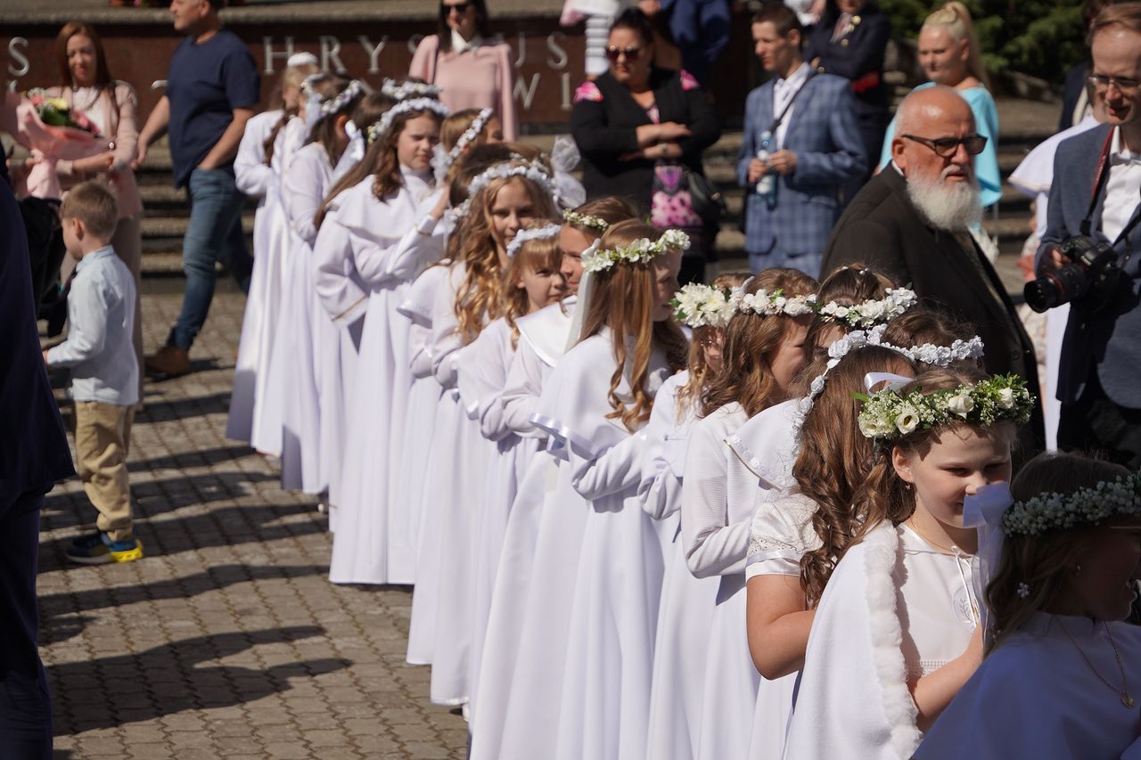 Pierwsza Komunia Święta w Parafii  pw. Świętej Rodziny w Pile
