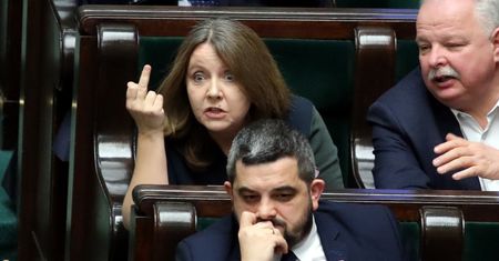 Joanna Lichocka pokazała środkowy palec. Teraz chce przeprosin