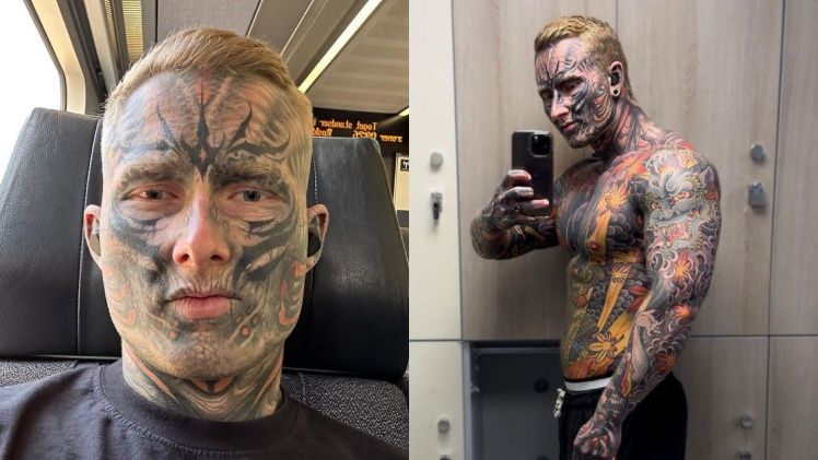 Wytatuował sobie całe ciało i teraz nie może znaleźć dziewczyny