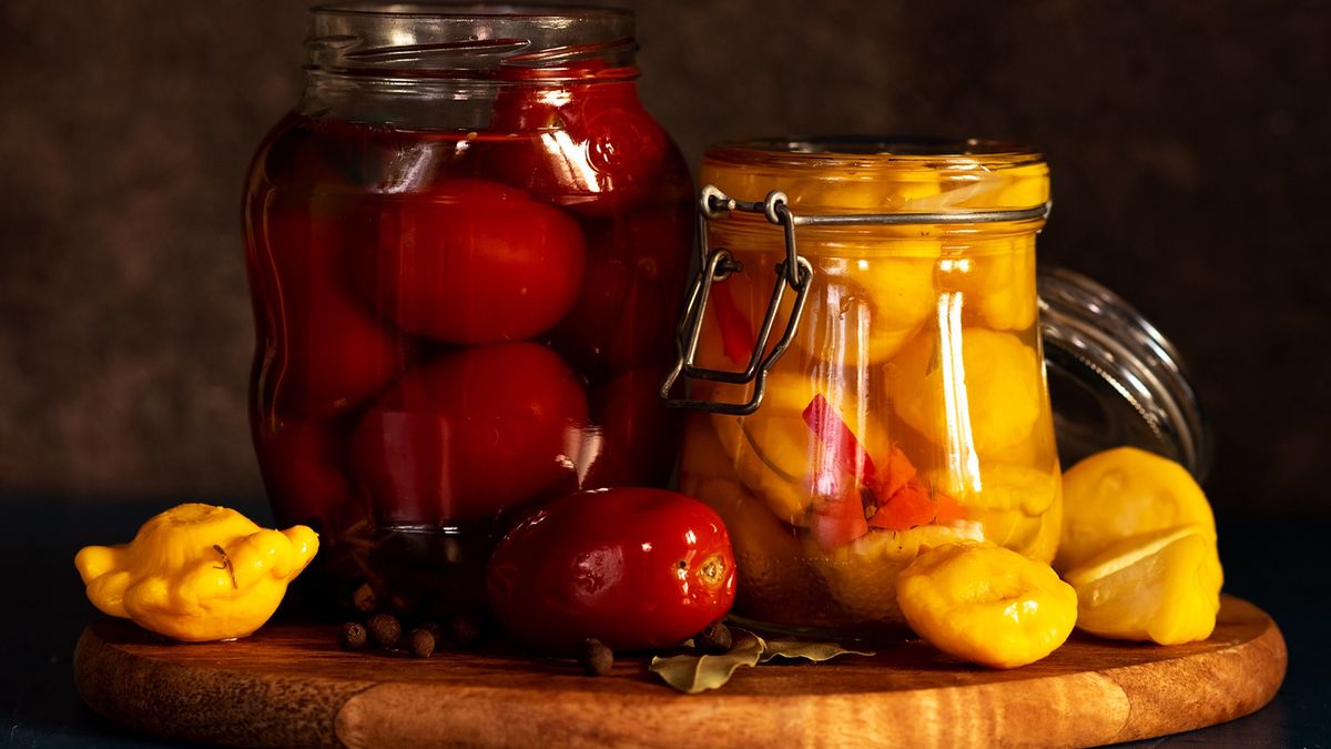 Uważaj n marynowane warzywa