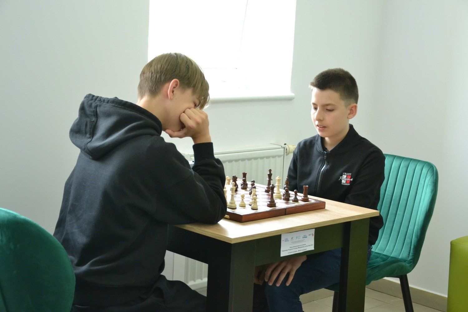 W &#34;Klubiku Szachowym - Skoczny Konik&#34; w Skępem