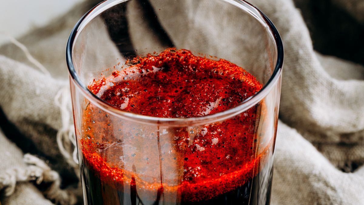 Sok z aronii jest pełen antyoksydantów