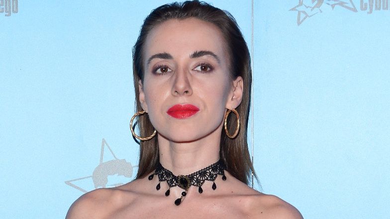 Marianna Schreiber wybrała się na komunię chrześnicy