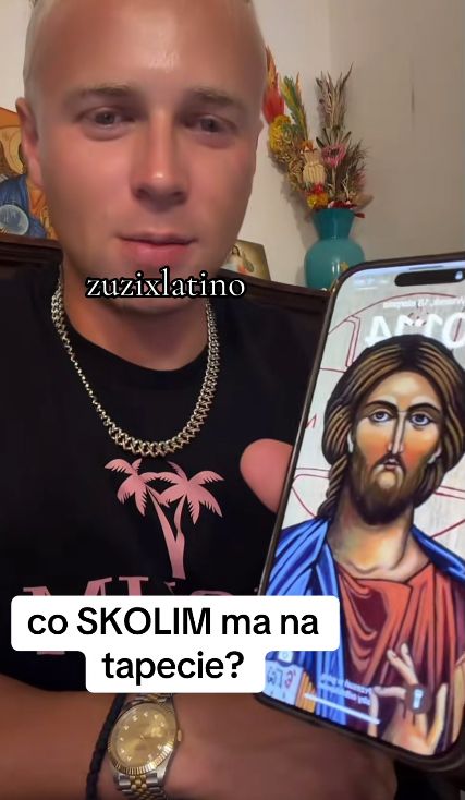 Skolim ma Jezusa na tapecie