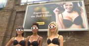 Piersi w trzech wymiarach, które wychodzą z billboardu! [wideo]