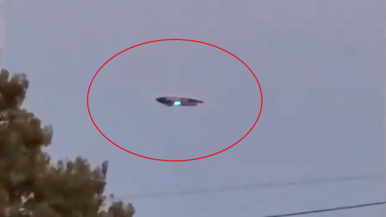 "UFO" nad New Jersey.