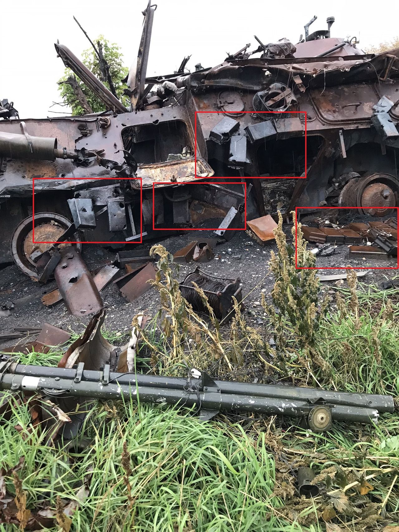 Zabójcze kostki ERA na BTR-80. Oto efekt głupoty Rosjan
