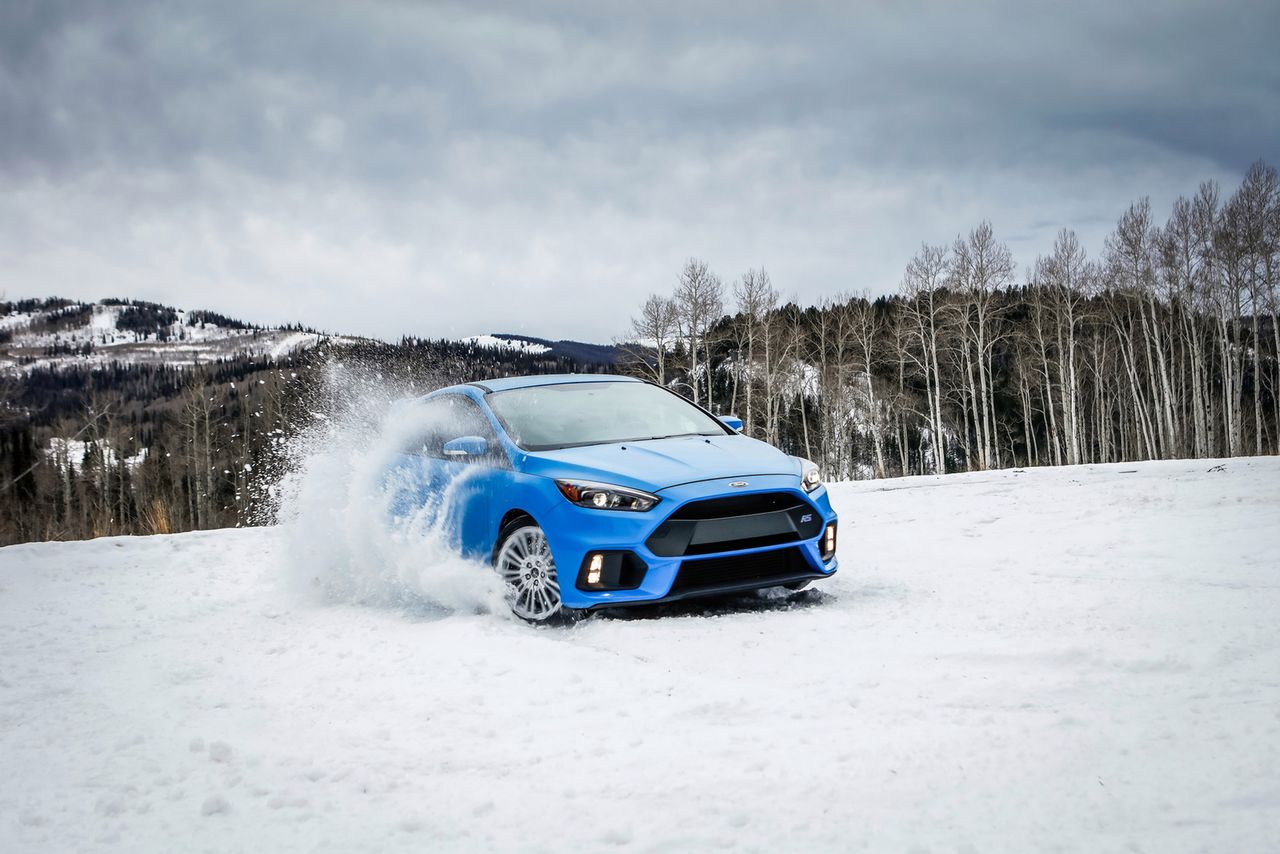 Ford Focus RS do zabawy w śniegu