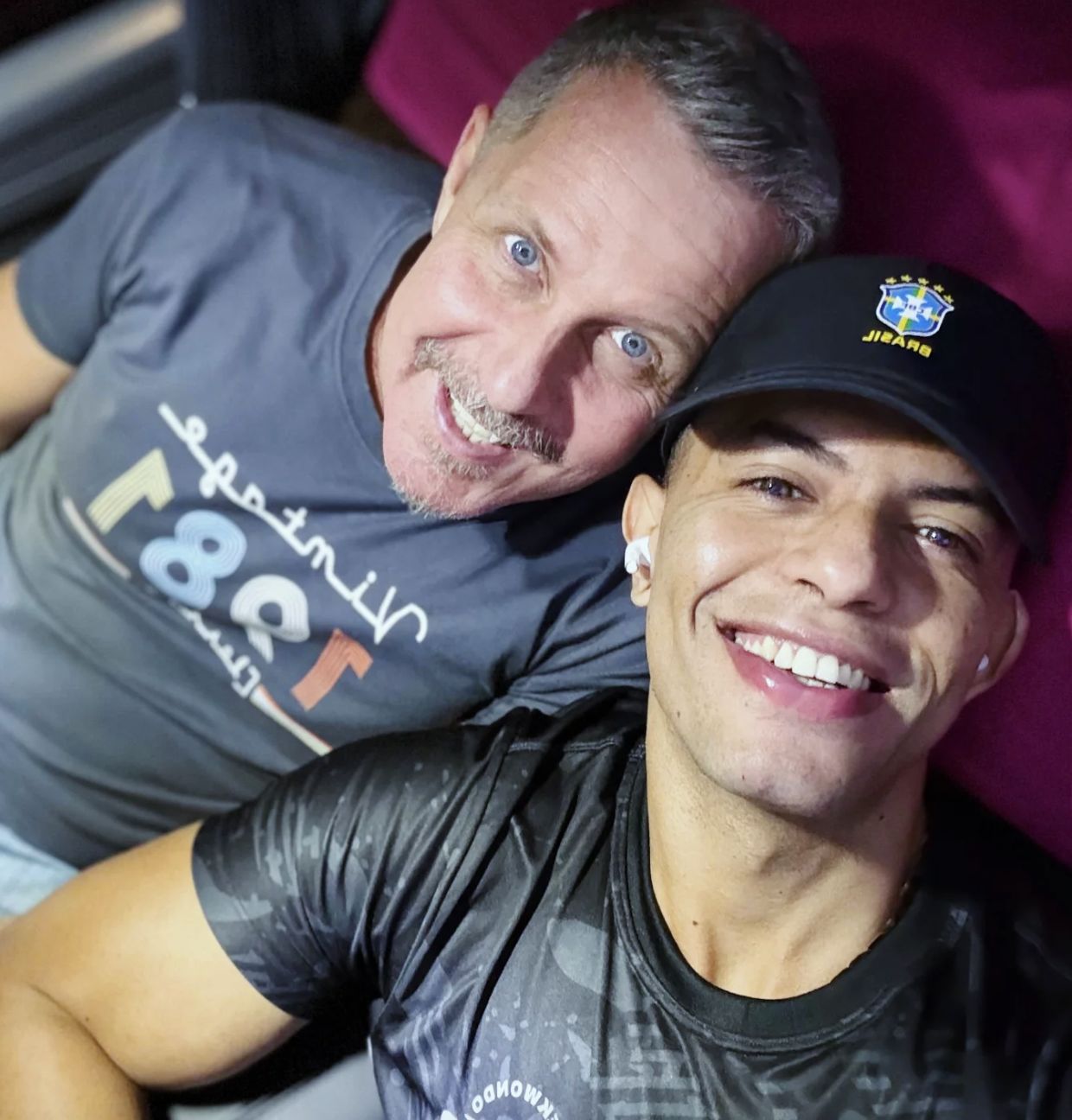 Grzegorz Mielec z partnerem