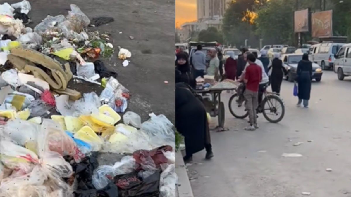 Polak pokazał zrujnowane miasto w Syrii.