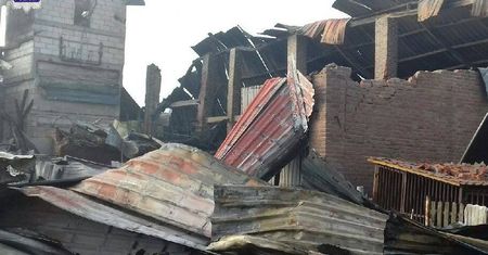 Pożar suszarni chmielu w Wólce Polanowskiej. Milionowe straty [ZDJĘCIA]
