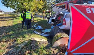 Tragedia na łuku drogi. Nie żyje 28-latek