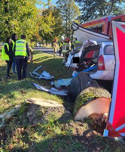 Tragedia na łuku drogi. Nie żyje 28-latek