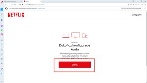 Netflix: potwierdzamy chęć założenia konta