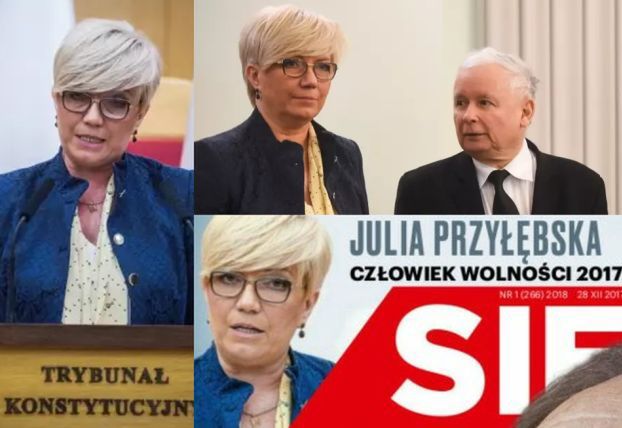 Nowa prezes Trybunału Konstytucyjnego została "Człowiekiem Wolności" prawicowego tygodnika. Internauci kpią: "To się nazywa poczucie humoru"