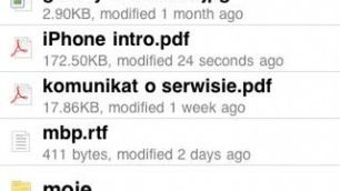 Dropbox dla iPhone'a i iPoda touch już jest! 1