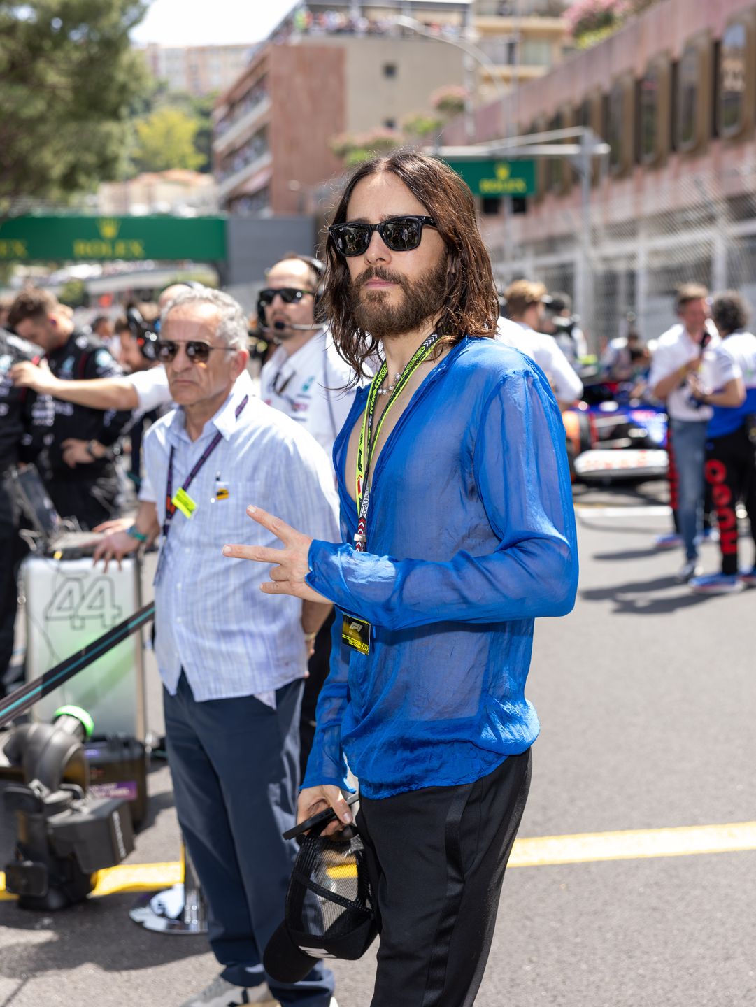 Jared Leto na wyścigach F1