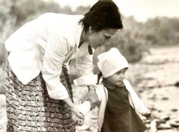 Katarzyna Zielińska z matką