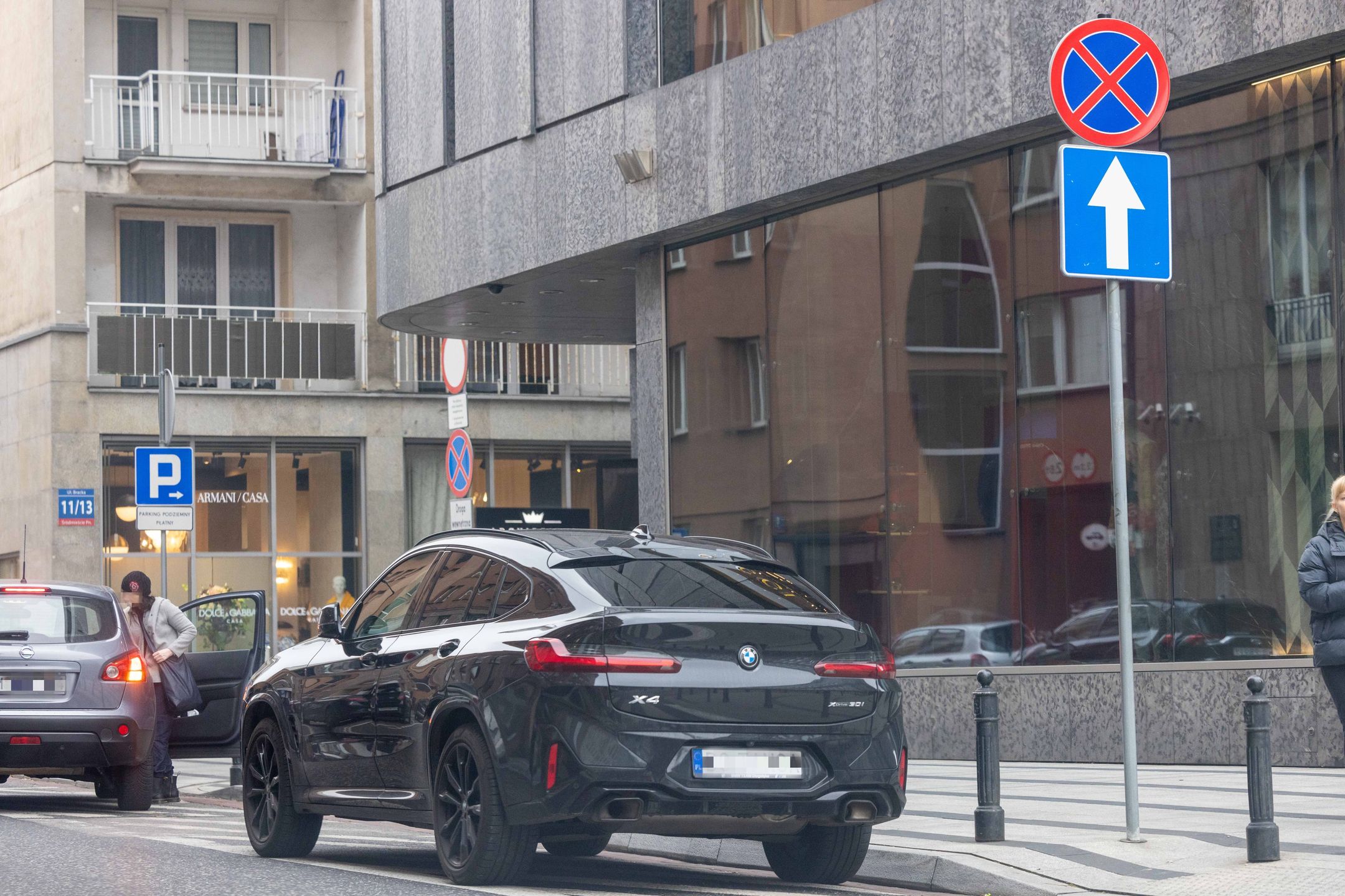 Marcin Hakiel zatrzymał samochód na zakazie