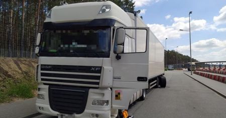 Ciężarówką bez sprawnych hamulców. Inspektorzy z Torunia byli bezwzględni