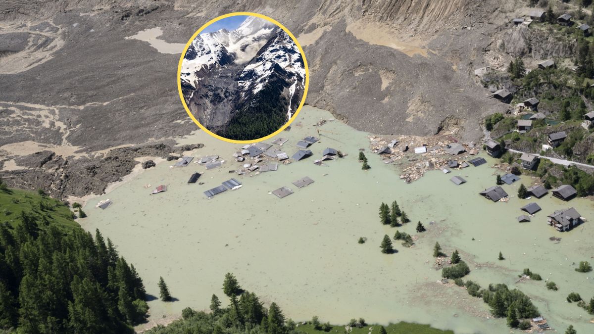 W miejscu katastrofy wyłoniła się lodowa formacja, nazwana „Lodowym Królem”