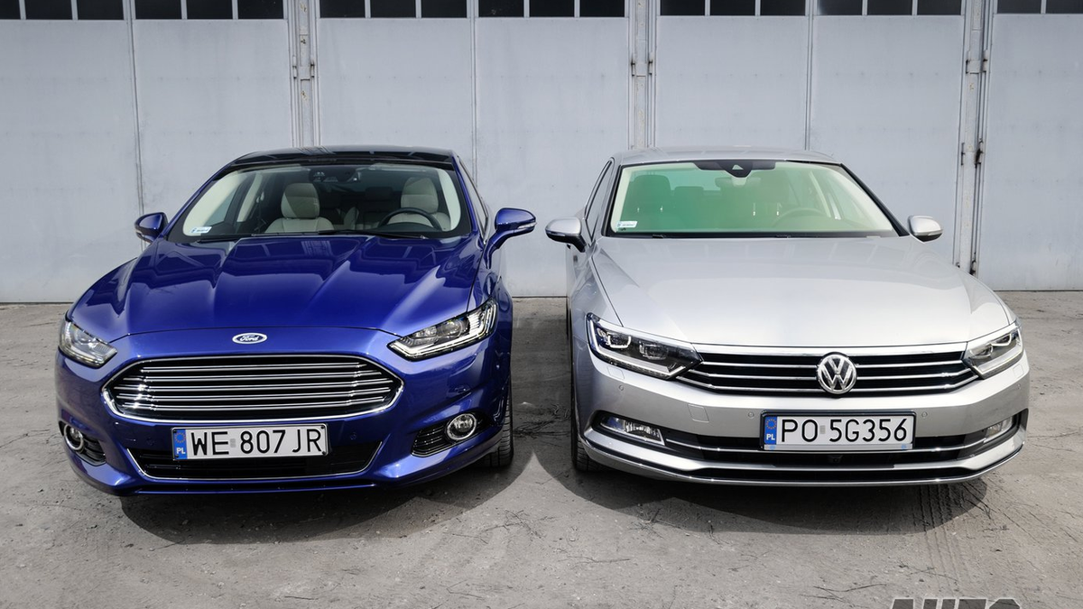 Ford Mondeo i Volkswagen Passat - obecnie rynkowi konkurenci
