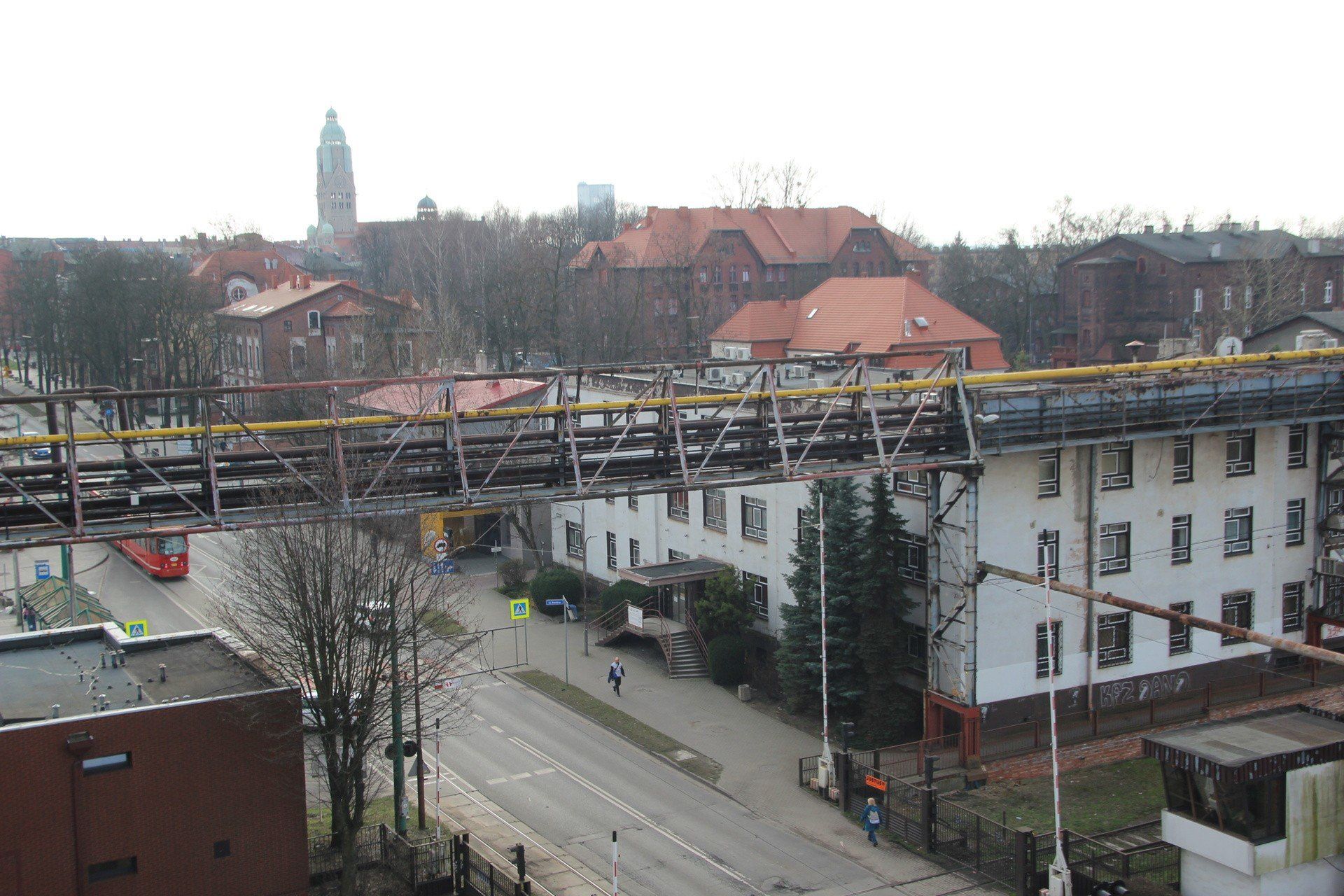 Panorama Śląska z Wielkiego Pieca na Nowym Bytomiu