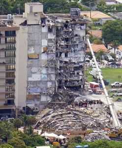 USA. Zawalił się 12-piętrowy apartamentowiec, są ofiary śmiertelne