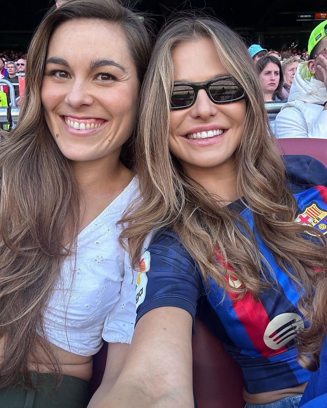 Anna Lewandowska kibicuje Robertowi. Towarzyszą jej córki