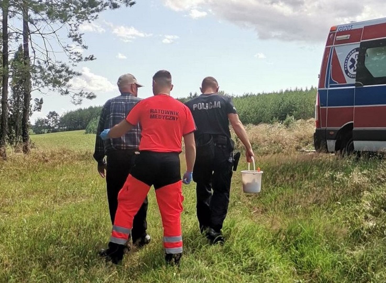 Dramat na grzybobraniu. Interweniowała policja