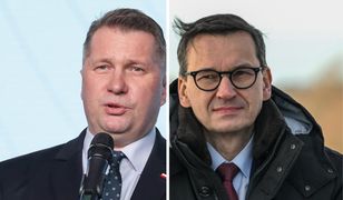 Morawiecki odejdzie z PiS? Czarnek: dokąd? Do Senyszyn?