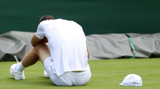 Hurkacz wycofał się z Wimbledonu. Nie zdążył wyleczyć kontuzji kolana, której doznał podczas zeszlorocznego trawiastego szlema