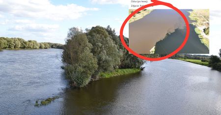 Taki kolor ma Odra. To powód do niepokoju?