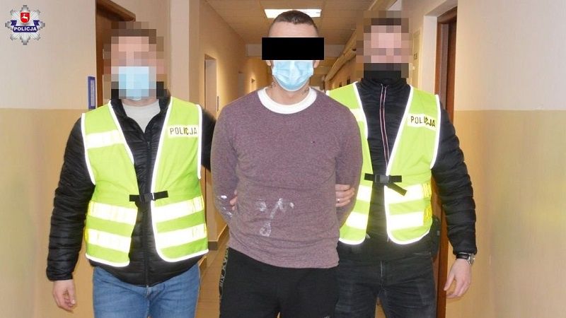 26-latek z Lublina zatrzymany za posiadanie narkotyków i amunicji