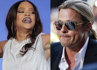 "Star Magazine": "Rihanna od lat wzdychała do Brada"...