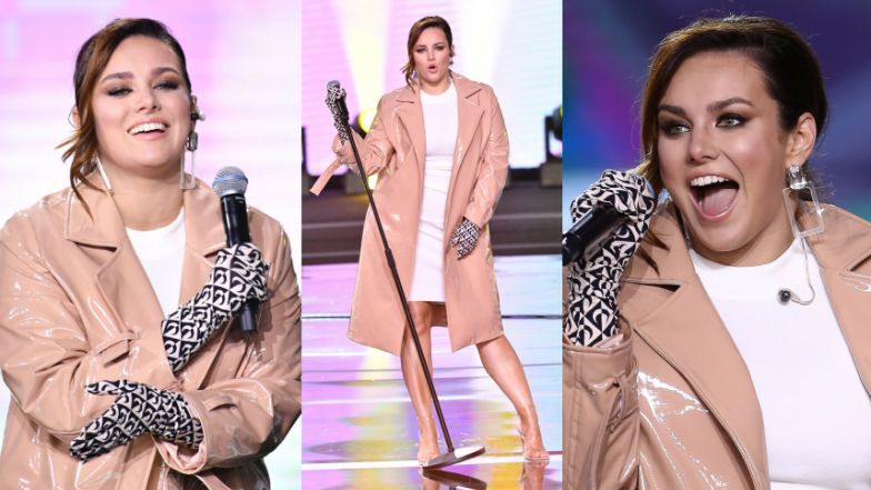 Ewa Farna w Sopocie śpiewa "Ciało"