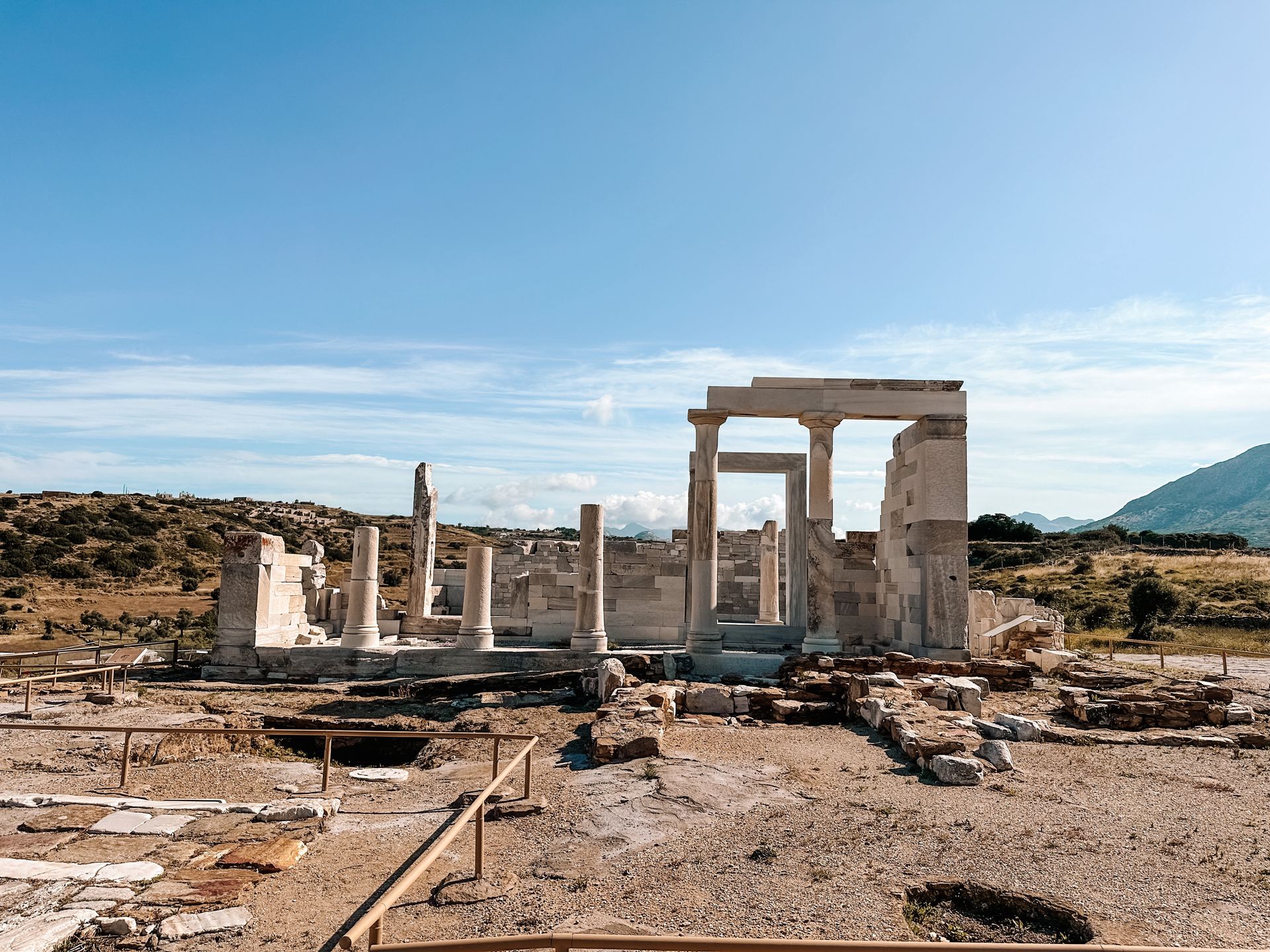 Świątynia Demeter to ciekawostka archeologiczna na wyspie Naksos